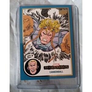 2022 Upper Deck Marvel Beginnings Vol. 2 - Blue Border Cannonball #103